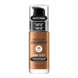 Revlon Colorstay For Combination/Oily Skin Makeup Foundation - 600 Cinnamon
