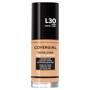Under 10: Covergirl TruBlend Matte Made Foundation 30mL