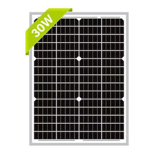 30W Monocrystalline Solar Panel