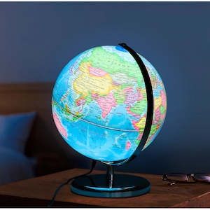 Educational Steam Nz: Illuminated World Globe Decor LED Light