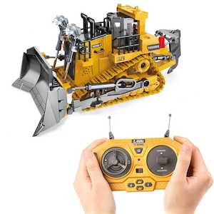Vehicles Remote Control: 9 Channel Remote Control Bulldozer Toy