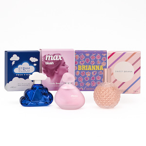 All 15d221: Ariana Pop Princess Collection – 4‑Fragrance Dupe Bundle (Brianna • Sweet Briana • Aria Soul • Max Blush)