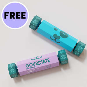 Under 50: FREE Dog Treat Christmas Cracker