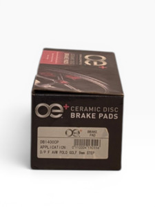 OE+ Ceramic Disc Pads VW Polo/Golf/Audi 9mm Step DB1400CP Brake Pad Set