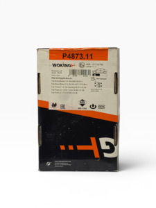 Brake Parts: Woking P4873.11 Brake Pad Set