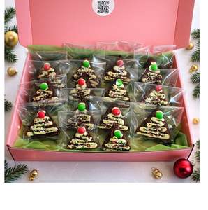 Frontpage: Mini Christmas Tree Brownies x 15