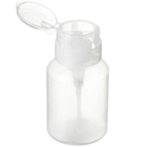 Products: 200ml Push Down Bottle – Clear Lid – The Brow NZ