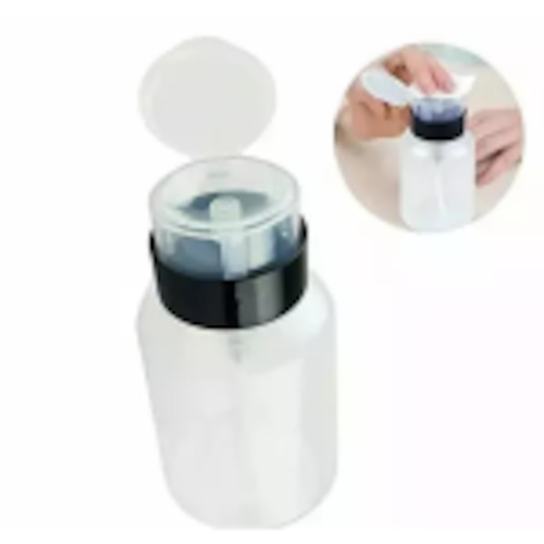 Products: Push Down Bottle Pink Lid – The Brow NZ