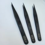 Products: Midnight Matte Straight Tweezers – Haus of Lash – The Brow NZ