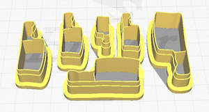 FC Butchers Knife Polymer Clay Cutters