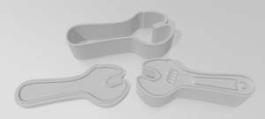 Bath Bomb Moulds: CD Wrench Plunger Bath Bomb Mould