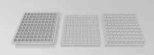 Bath Bomb Moulds: 10 x 10 Bath Bomb Embed Maker Mould
