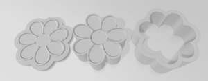 CD Daisy Plunger Bath Bomb Mould