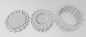 CD Sunflower Plunger Bath Bomb Mould