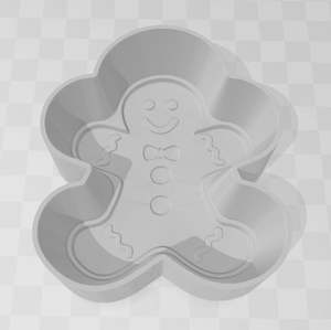 Bath Bomb Moulds 1 Piece: Gingerbread Bath Bomb Mould