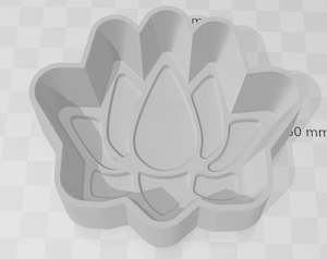 Bath Bomb Moulds 1 Piece: Lotus Flower Bath Bomb Mould