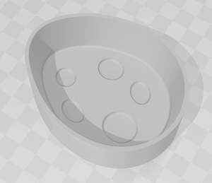 Bath Bomb Moulds 1 Piece: Dino Egg Bath Bomb Mould