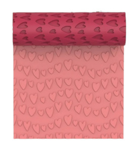 Boho Hearts Polymer Clay Textured Roller