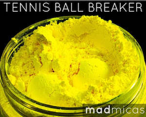 New Mica Collection: Mad Micas Tennis Ball Breaker Yellow Neon Pigment