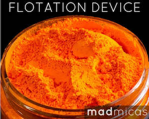 Mad Micas Floatation Device Orange Neon Pigment