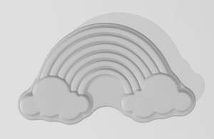 Vacuum Form Moulds: Rainbow PETG Mould