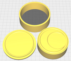 CD Moon Plunger Bath Bomb Mould