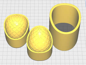 Dragons Egg Bath Bomb Mould