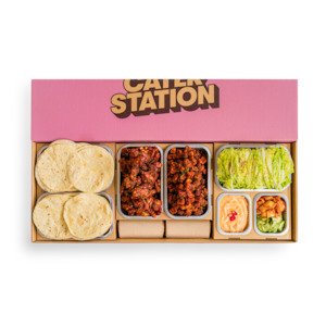 Products: 80-90person Party Pack  with dessert (Dietaries covered DF, Gluten friendly, Vegan)