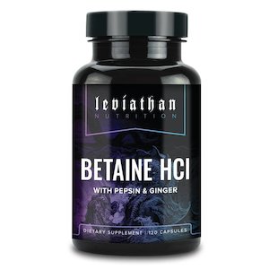 Digestion: Betaine HCL // incl. Ginger & Pepsin