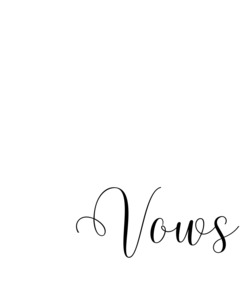 Products: Downloadable vow card template - The Celebrant Guide
