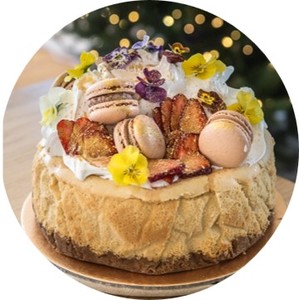 Products: Baked Lemon Meringue Cheesecake · Raspberry Creek Food Co
