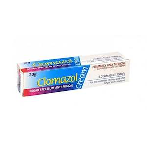 Skin care: Clomazol Broad Spectrum Anti-Fungal Topical Cream 1% 20g