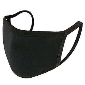 Washable Fabric Face Mask BLACK