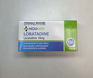 Frontpage: Loratadine 100 Tablets