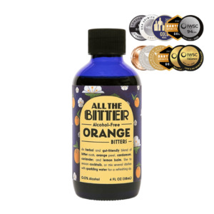 Low Calorie: Orange Non-Alcoholic Bitters