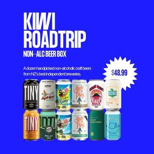 Beers: Kiwi Roadtrip Non-Alc Beer Box