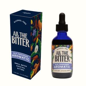 Low Sugar: Old Fashioned Aromatic Non-Alcoholic Bitters, 60ml