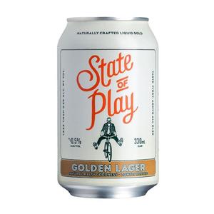 Lagers: State of Play Golden Lager 4pk