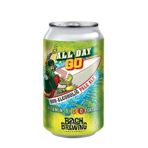 Low Calorie: Bach Brewing All Day GO Pale Ale - Vitamin B C D Fortified