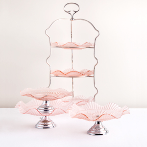 Products: Pink Depression Glass Selection