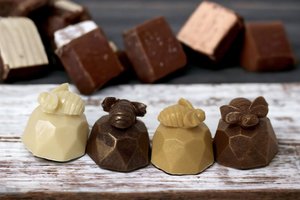 Products: Honey Chocolates 3 Pack - The Chocolate Room