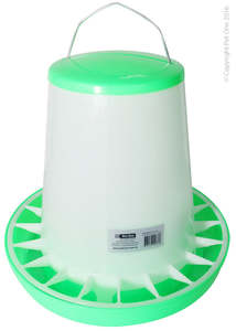 birdfeeding: Poultry Gravity Feeder 8kg Capacity 36.5cm Diameter 33.5cm Height