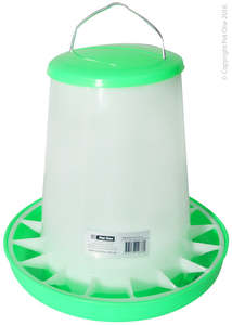 birdfeeding: Poultry Gravity Feeder 5.5kg Large Capacity 30.5cm Diameter 28.5cm Height