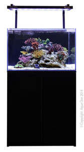 aquariums: Aqua One AquaReef Mini 120L Marine Aquarium Set Black