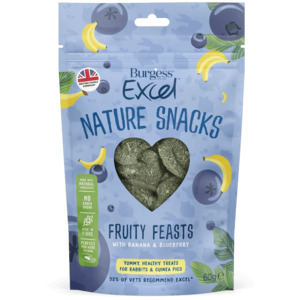 Topflite Burgess Excel Fruity Feasts Treats 60g