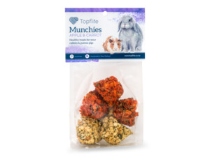 smallanimalfeeding: Topflite Munchies (Apple & Carrot)