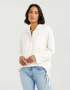 Et Alia: ET ALIA Jodi Shirt Opal Sheen