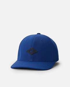 Ripcurl: RIP CURL VaporCool Diamond Flexfit Cap Rich Blue