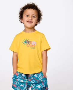 Ripcurl: RIP CURL Groms Lets See the Waves Tee Boys 1-8 years