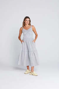 THING THING Sweet Ziggy Dress Seaside Stripe